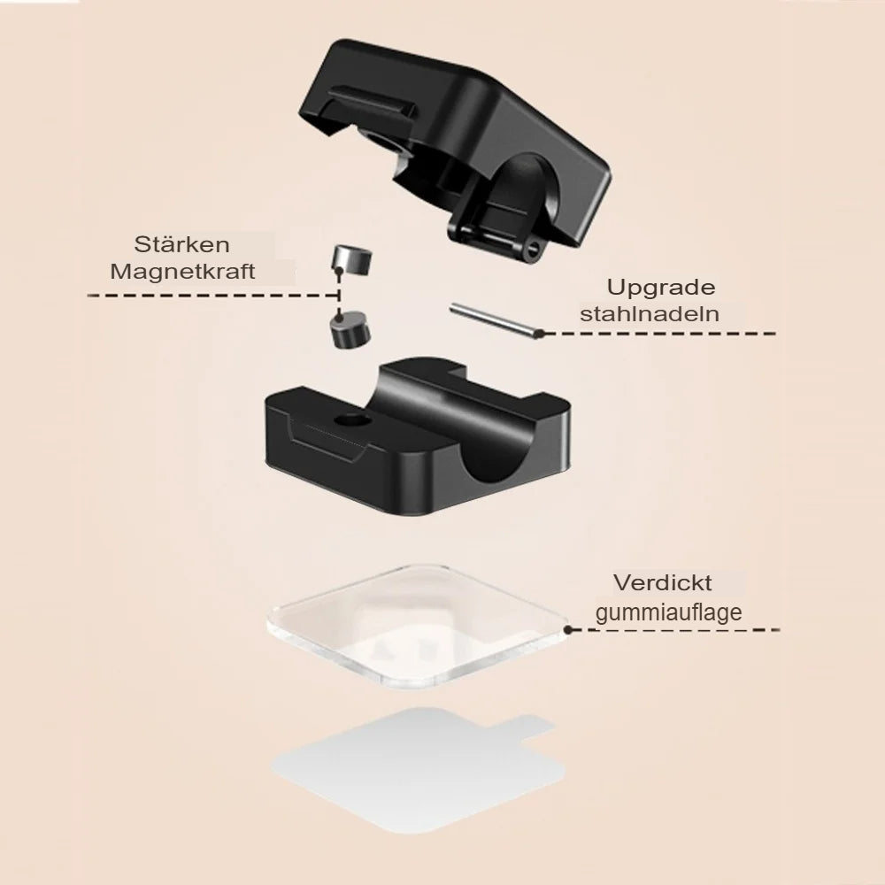 Magnetische Kabelclips Set