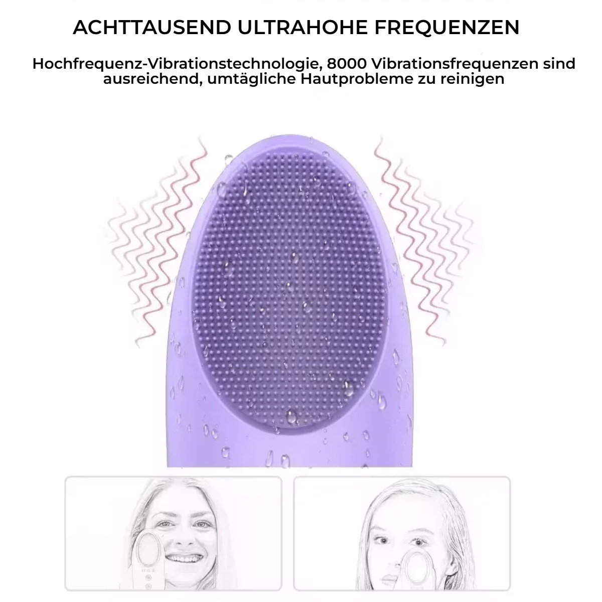Elektrische Gesichtsreinigungsbürste