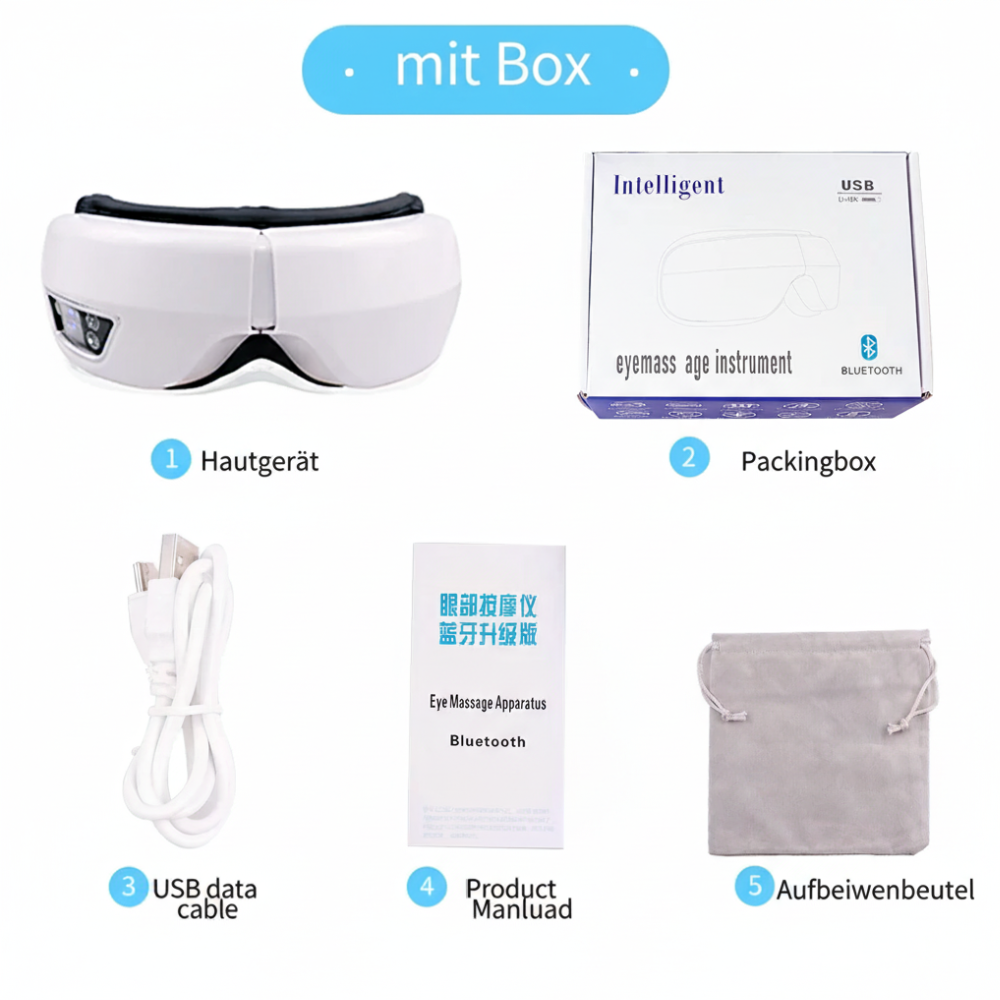 Intelligenter Augenmassager