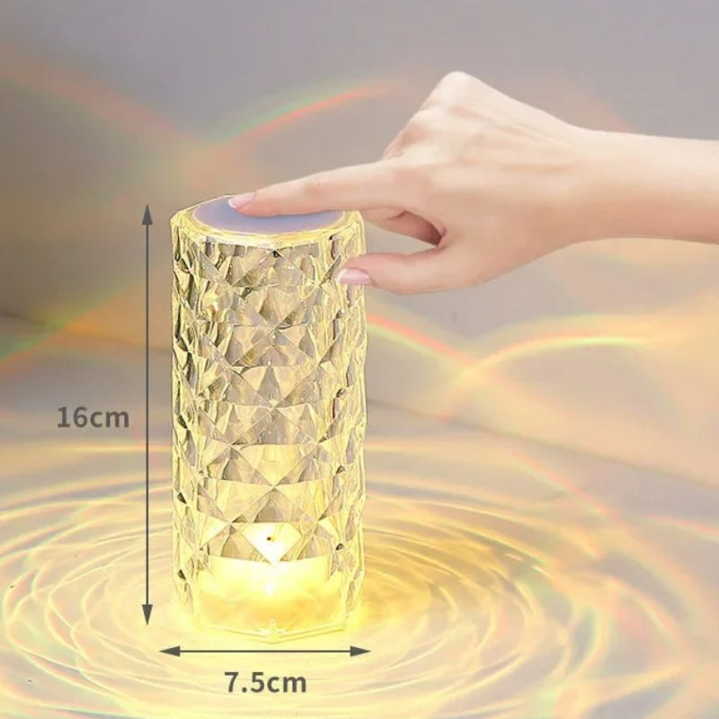 Kristall Diamant Tischlampe