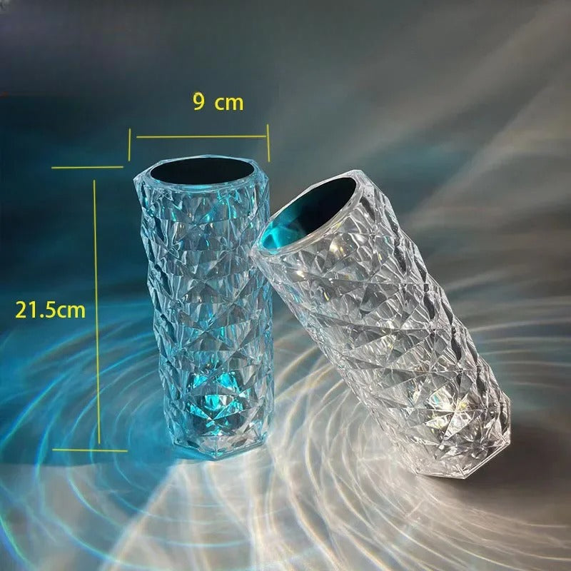 Kristall Diamant Tischlampe