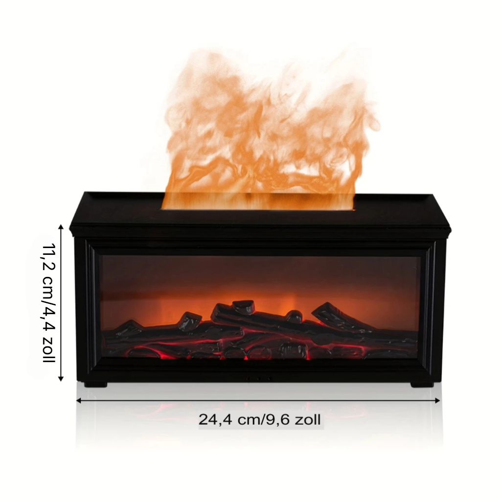 Flammen-Duftdiffusor Kaminlook