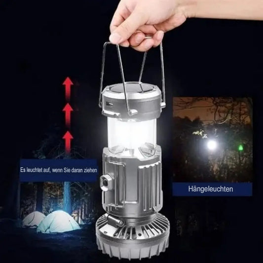 Multifunktionale Campinglampe LED