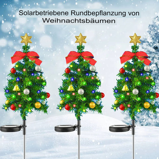 Solar Weihnachtsbaum Lichter