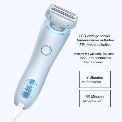 Tragbarer 2-in-1 Rasierer