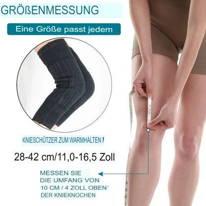 Warme Woll-Kniewärmer