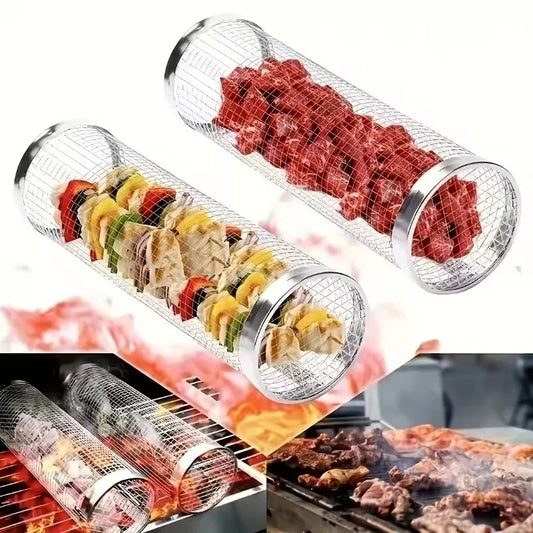 BBQ Grillkorb Edelstahl