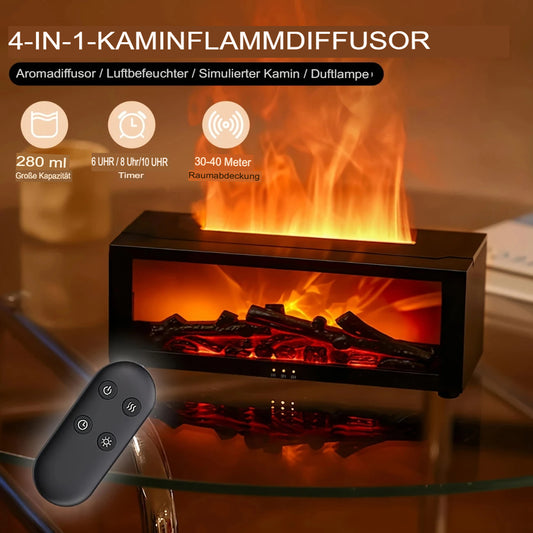 Flammen-Duftdiffusor Kaminlook