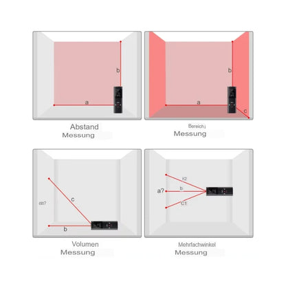 Laser-Entfernungsmesser Kompakt
