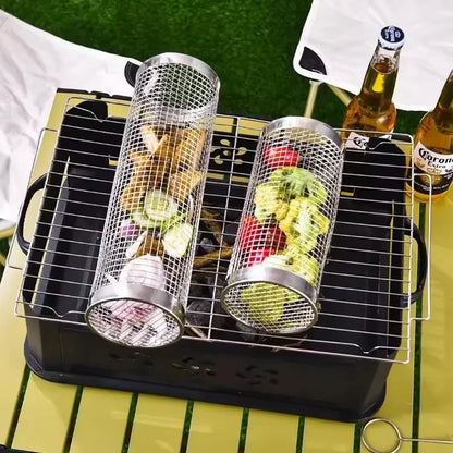 BBQ Grillkorb Edelstahl