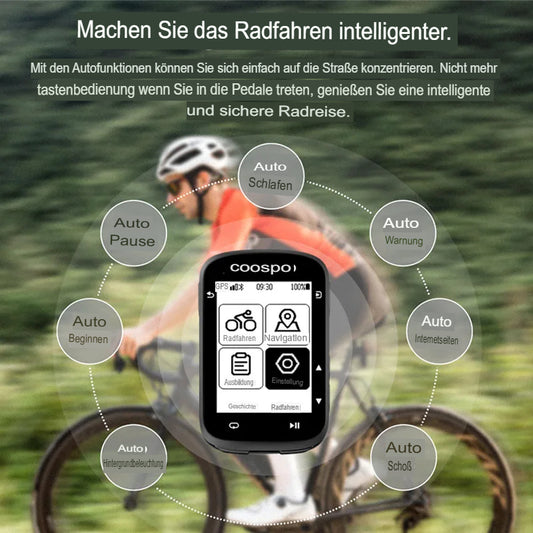 COOSPO GPS Fahrradcomputer