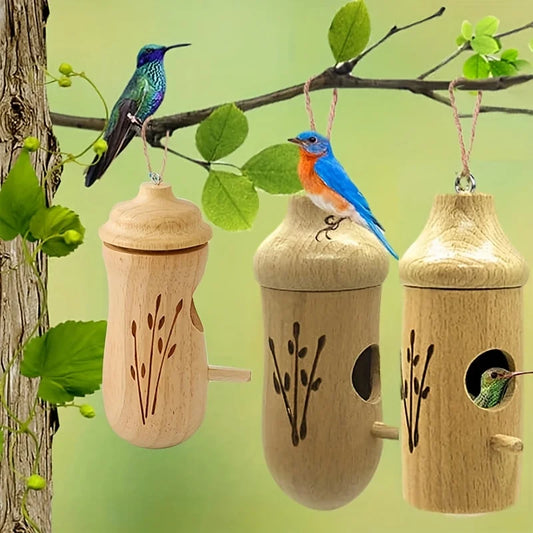 Holz Vogelhaus Hängend