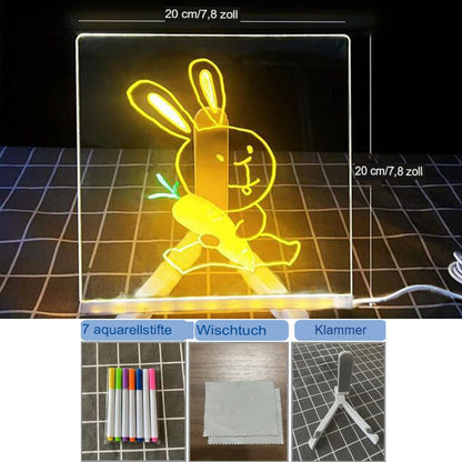 LED Graffiti-Notiztafel