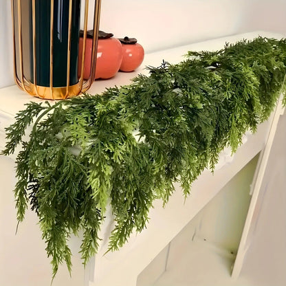Handgemachte Weihnachtsgirlande