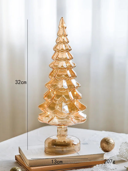 Leuchtende Weihnachtsbaum-Deko