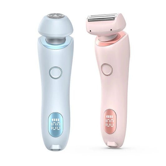 Tragbarer 2-in-1 Rasierer