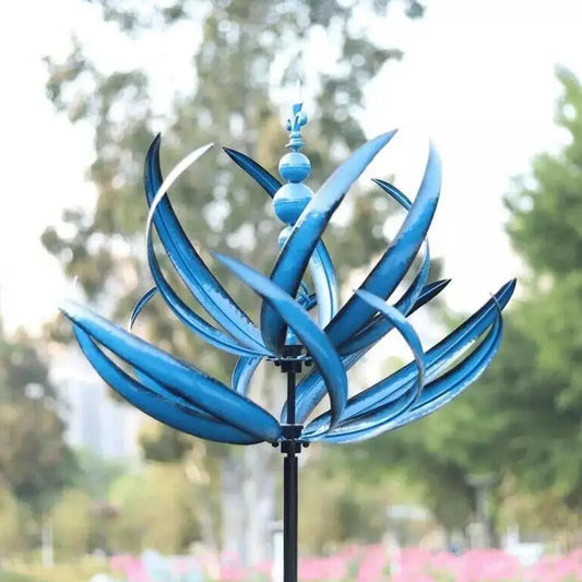 Metall Windspiel Skulptur