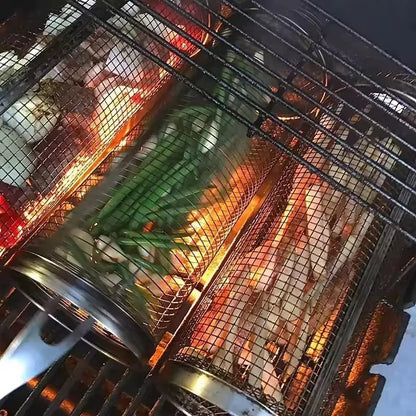 BBQ Grillkorb Edelstahl