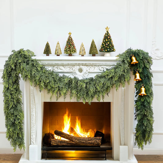 Handgemachte Weihnachtsgirlande