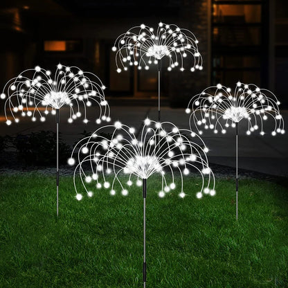 LED Solar-Feuerwerkslicht