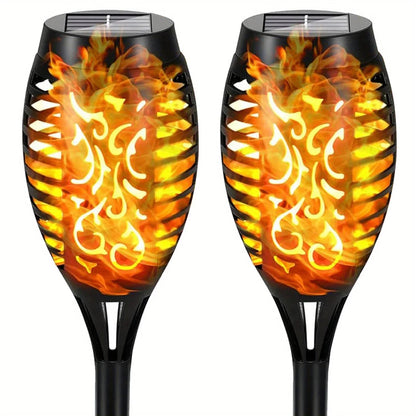 Solar Fackel Gartenlampe