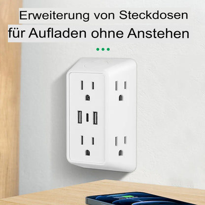 9-in-1 Steckdosenleiste