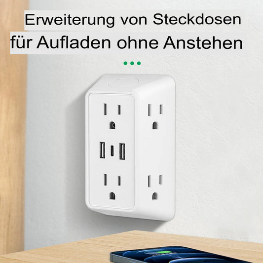 9-in-1 Steckdosenleiste