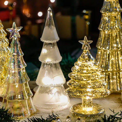 Leuchtende Weihnachtsbaum-Deko