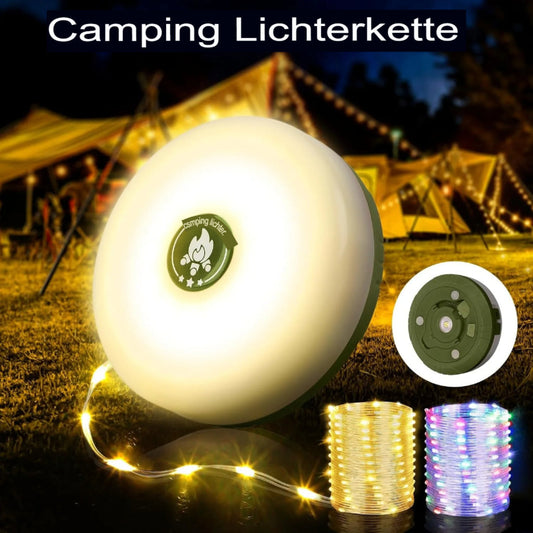 2-in-1 Campinglichterkette