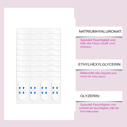 Gesichtslifting Streifen Set