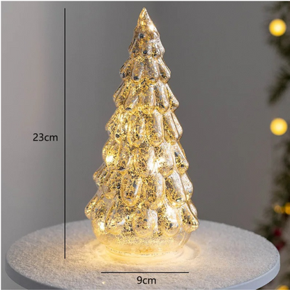 Leuchtende Weihnachtsbaum-Deko